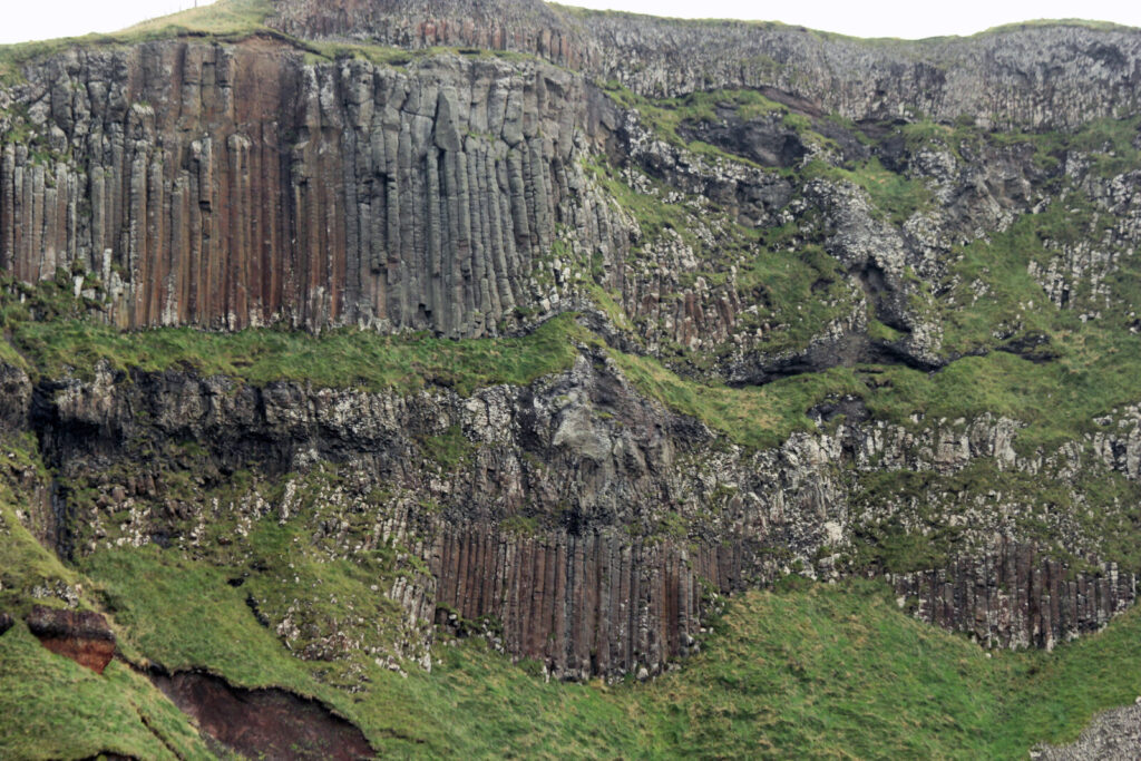 Causeway viewed from the sea - The Giant's Causeway & Causeway Coast ...